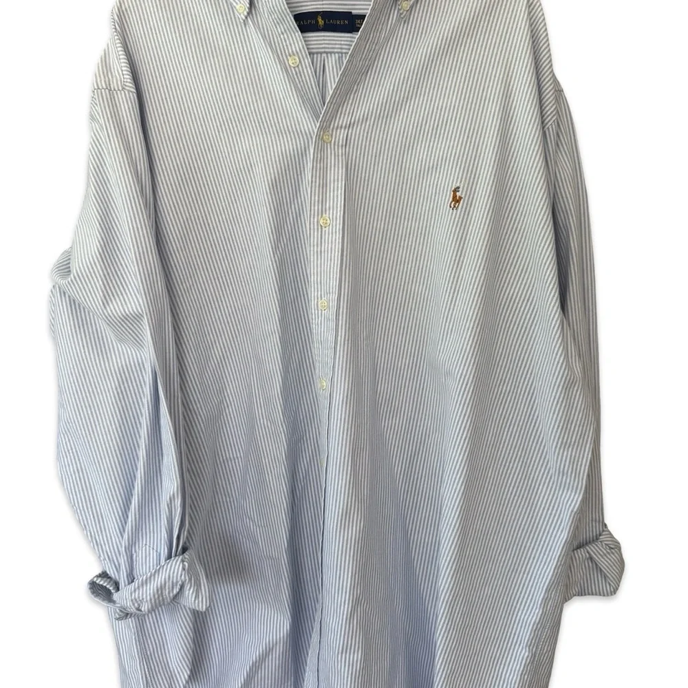 Polo Ralph Lauren Striped Oxford Shirt Big & Tall